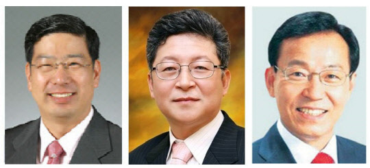 (좌측부터)양준모 연세대 경제학과 교수, 강성진 고려대 경제학과 교수, 김태기 단국대 경제학과 교수.